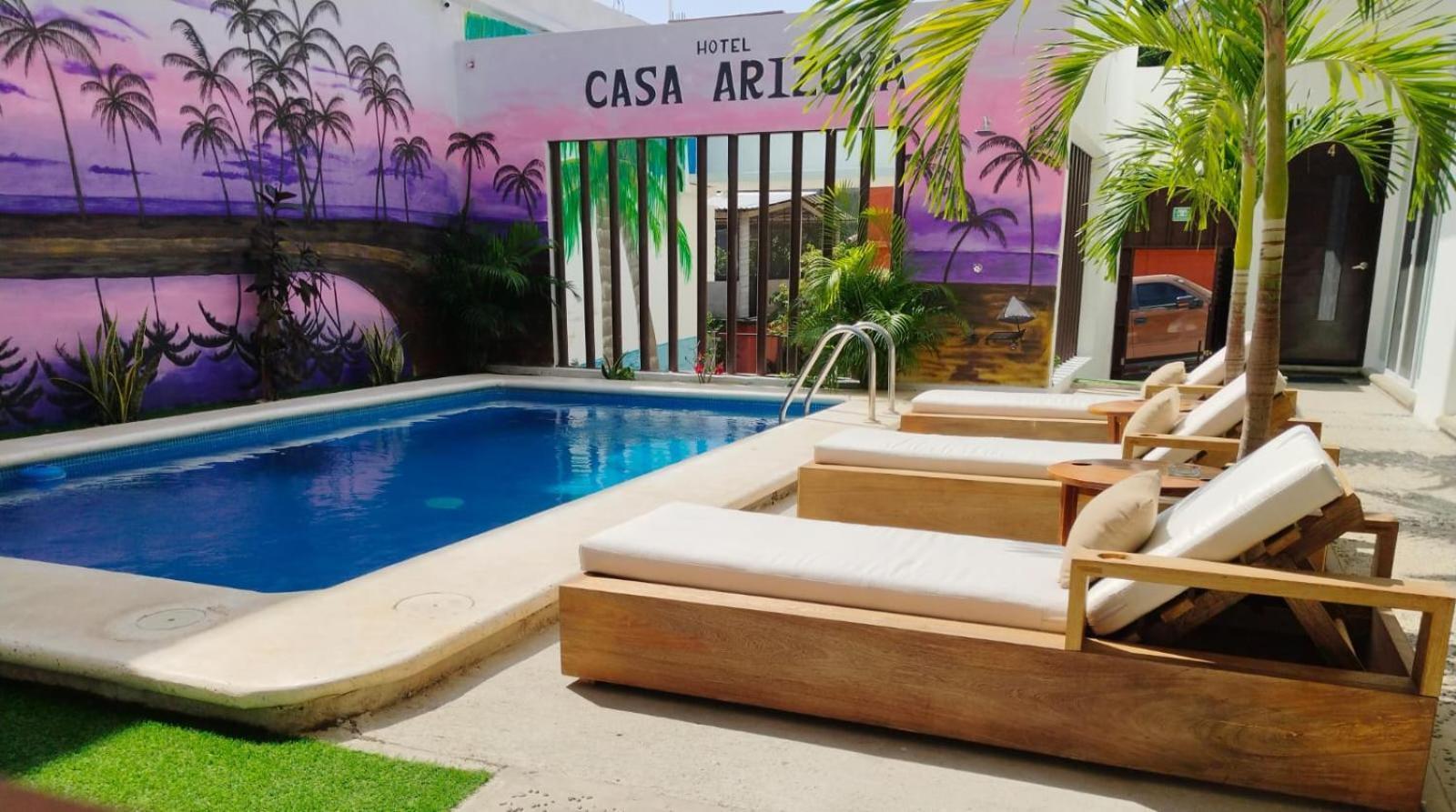 Hotel Casa Arizona Brisas de Zicatela Zewnętrze zdjęcie